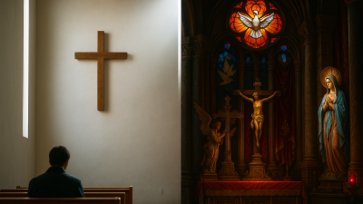 M 십자가는 배도의 상징이 아니고 예술이라는 목사